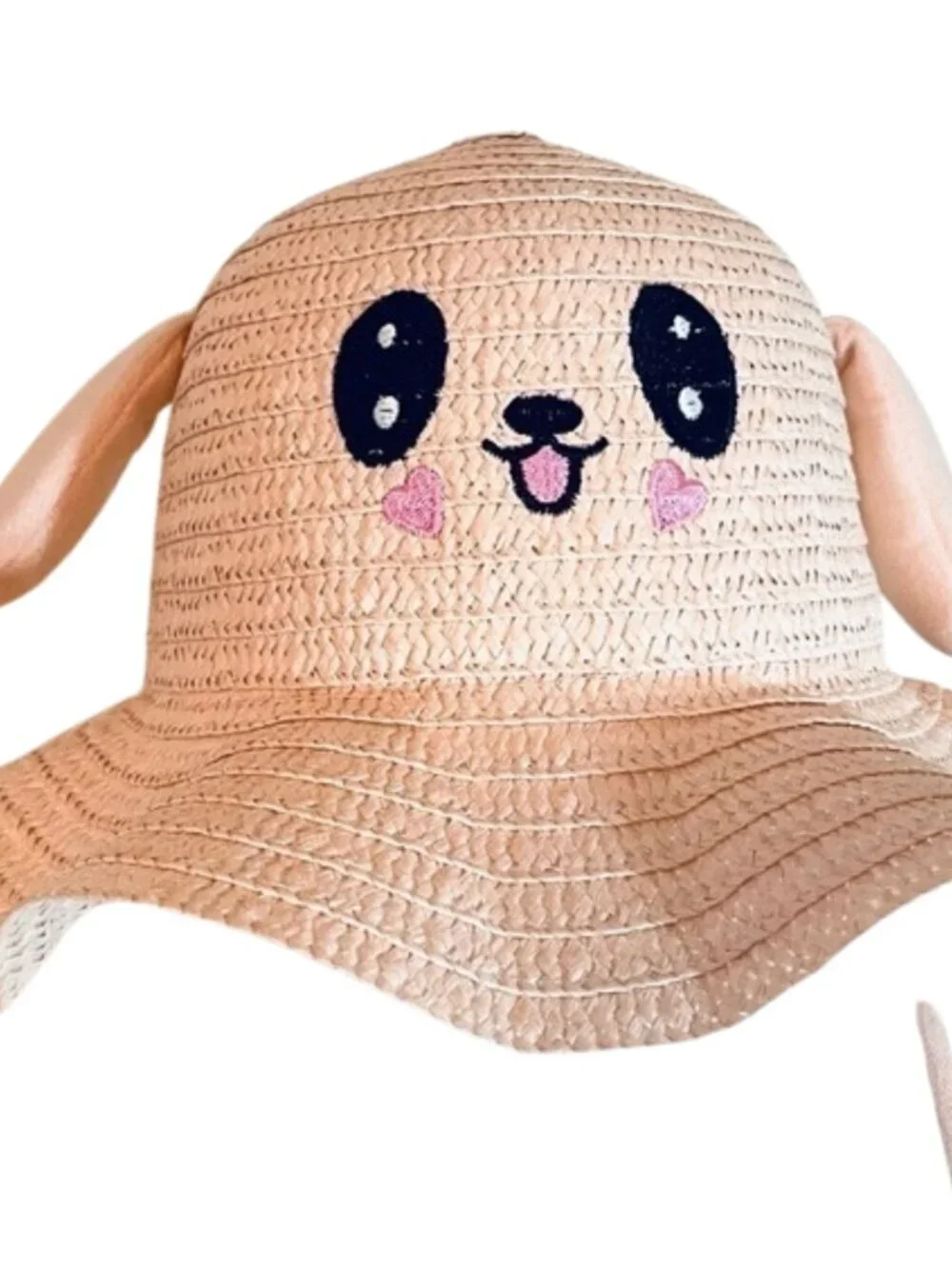 Girl's Hat Rabbit Ears Children Cap with Moving Ears - Summer Sunhat